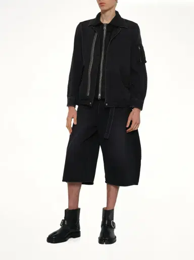 Sacai Denim Bermuda | Thumbnail 4 Sacai Denim Bermuda | Thumbnail 4