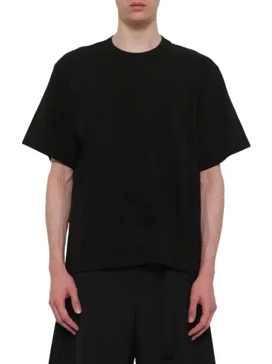 Sacai Light Weight Denim x Cotton Jersey T-shirt | Thumbnail 1 Sacai Light Weight Denim x Cotton Jersey T-shirt | Thumbnail 1