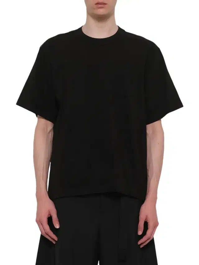 Light Weight Denim x Cotton Jersey T-shirt Light Weight Denim x Cotton Jersey T-shirt