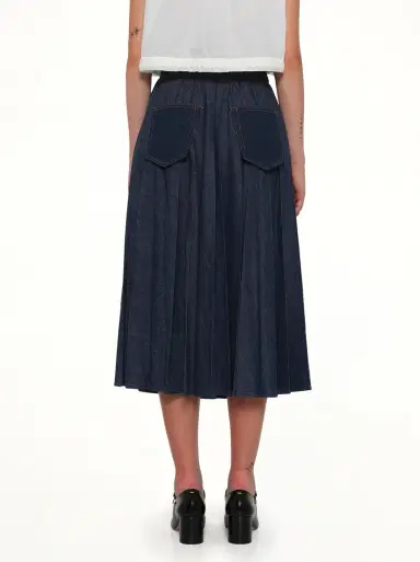 Sacai Denim Skirt | Thumbnail 5 Sacai Denim Skirt | Thumbnail 5