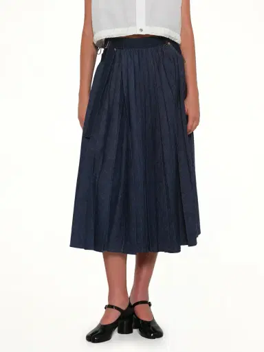 Sacai Denim Skirt | Thumbnail 6 Sacai Denim Skirt | Thumbnail 6