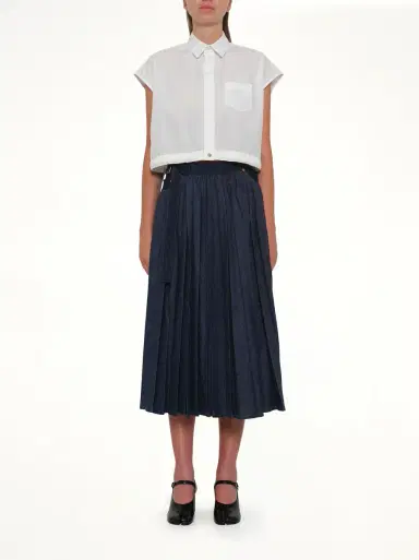 Sacai Denim Skirt | Thumbnail 7 Sacai Denim Skirt | Thumbnail 7