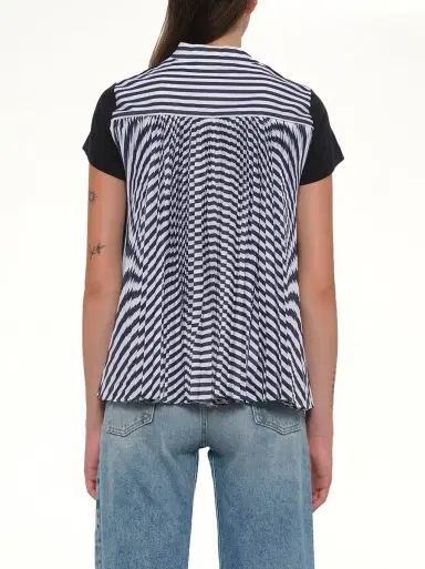 Sacai Cotton Poplin x Jersey T-shirt | Thumbnail 5 Sacai Cotton Poplin x Jersey T-shirt | Thumbnail 5