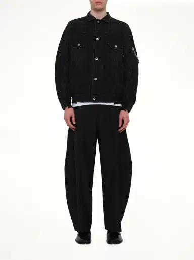 Sacai Denim x Nylon Twill Jacket | Thumbnail 7 Sacai Denim x Nylon Twill Jacket | Thumbnail 7