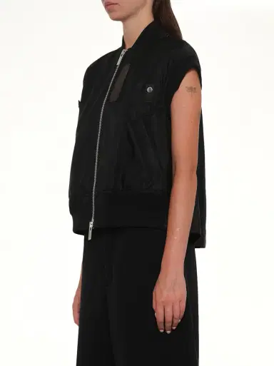 Sacai Nylon Twill Vest | Thumbnail 2 Sacai Nylon Twill Vest | Thumbnail 2