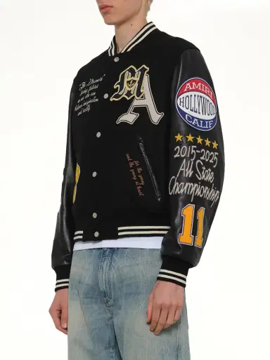 AMIRI Varsity Patch Jacket | Thumbnail 2 AMIRI Varsity Patch Jacket | Thumbnail 2