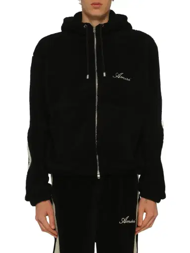 AMIRI Bones Fleece Zip Hoodie | Thumbnail 1 AMIRI Bones Fleece Zip Hoodie | Thumbnail 1