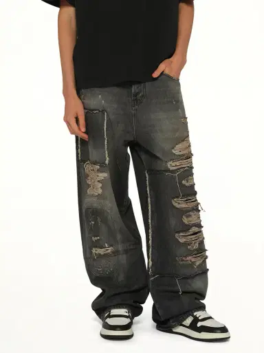 AMIRI Carpenter Repaired Baggy Jean | Thumbnail 6 AMIRI Carpenter Repaired Baggy Jean | Thumbnail 6