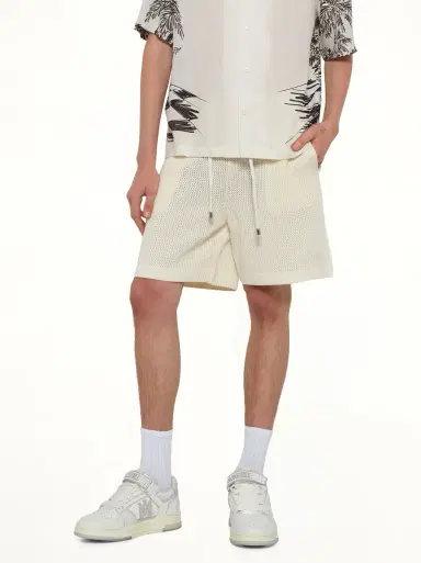 AMIRI Amiri Crochet Mesh Short | Thumbnail 6 AMIRI Amiri Crochet Mesh Short | Thumbnail 6