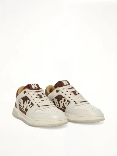 AMIRI Pebbled Classic Low Sneaker in Tobacco Brown | Thumbnail 3 AMIRI Pebbled Classic Low Sneaker in Tobacco Brown | Thumbnail 3