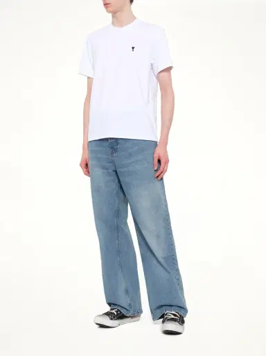 AMI PARIS Contrasted Adc T-shirt | Thumbnail 4 AMI PARIS Contrasted Adc T-shirt | Thumbnail 4