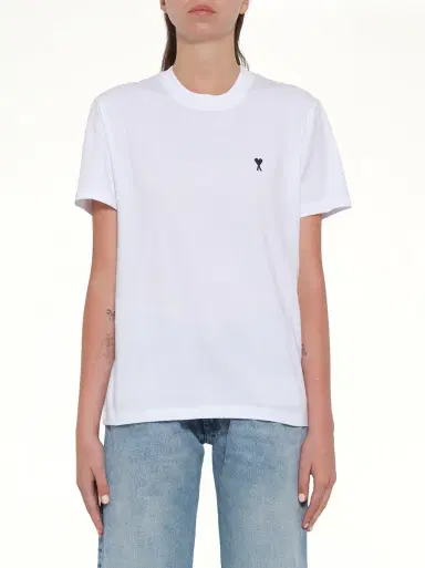 AMI PARIS Contrasted Adc T-shirt | Thumbnail 8 AMI PARIS Contrasted Adc T-shirt | Thumbnail 8