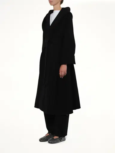 Alaïa Hood Wrap Coat | Thumbnail 2 Alaïa Hood Wrap Coat | Thumbnail 2