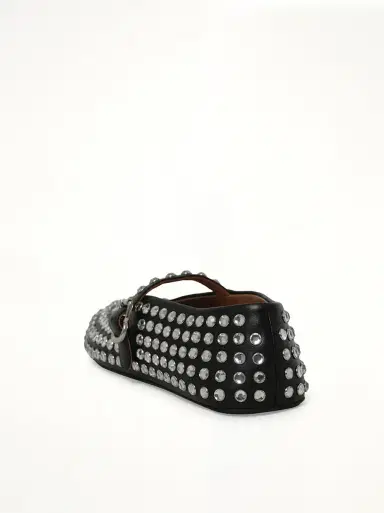 Alaïa Strass Lambskin Ballet Flats | Thumbnail 2 Alaïa Strass Lambskin Ballet Flats | Thumbnail 2