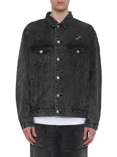 We11Done Oversized Denim Jacket | Thumbnail 1 We11Done Oversized Denim Jacket | Thumbnail 1