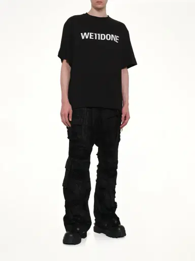 We11Done Logo Loose-fit T-shirt | Thumbnail 4 We11Done Logo Loose-fit T-shirt | Thumbnail 4