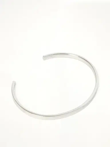 Maison Margiela Logo Reference Cuff 4mm | Thumbnail 2 Maison Margiela Logo Reference Cuff 4mm | Thumbnail 2