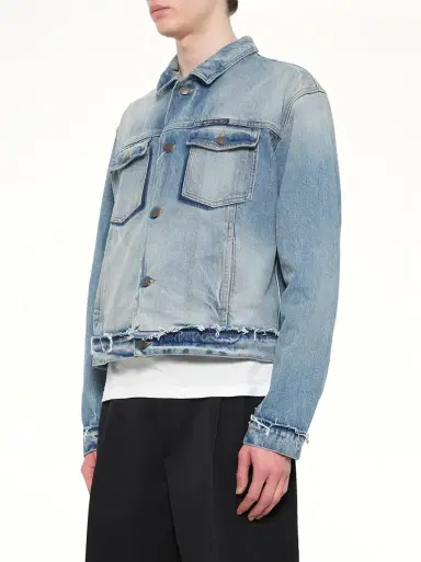 Maison Margiela Washed Denim Jacket | Thumbnail 2 Maison Margiela Washed Denim Jacket | Thumbnail 2