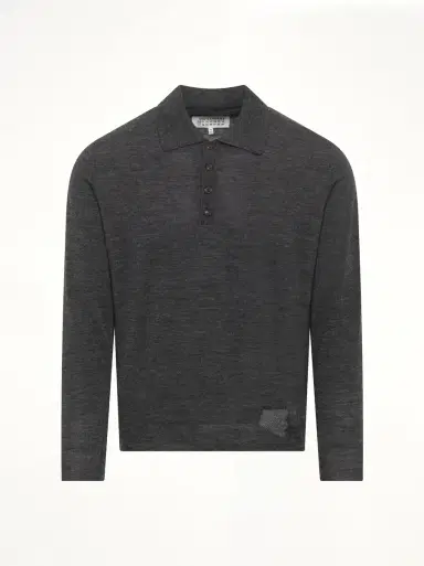 Maison Margiela Knit Polo | Thumbnail 3 Maison Margiela Knit Polo | Thumbnail 3