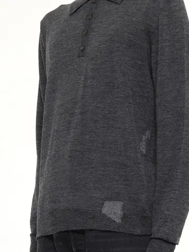 Maison Margiela Knit Polo | Thumbnail 6 Maison Margiela Knit Polo | Thumbnail 6