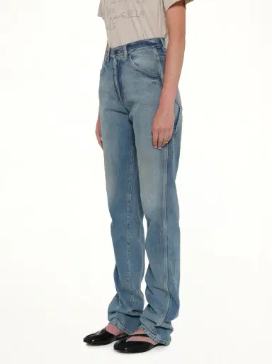 Maison Margiela Straight 5 Pocket Jeans | Thumbnail 2 Maison Margiela Straight 5 Pocket Jeans | Thumbnail 2