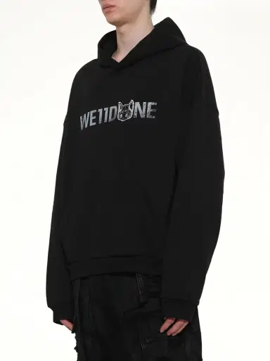 We11Done Amber Logo Hoodie | Thumbnail 2 We11Done Amber Logo Hoodie | Thumbnail 2