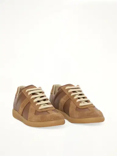 Maison Margiela Replica Leather Sneaker | Thumbnail 3 Maison Margiela Replica Leather Sneaker | Thumbnail 3