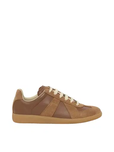 Maison Margiela Replica Leather Sneaker | Thumbnail 1 Maison Margiela Replica Leather Sneaker | Thumbnail 1