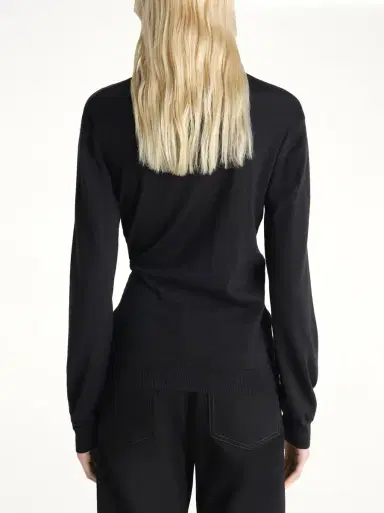 Lemaire Twisted V Neck Jumper | Thumbnail 5 Lemaire Twisted V Neck Jumper | Thumbnail 5