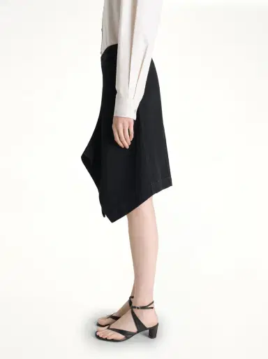 Lemaire Asymmetric Short Skirt | Thumbnail 2 Lemaire Asymmetric Short Skirt | Thumbnail 2
