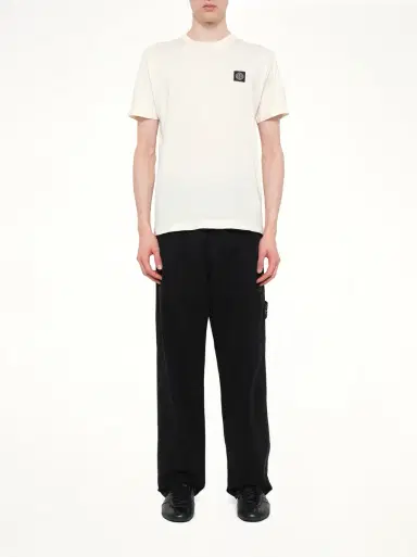 Stone Island 2100027 SS T-shirt in Ivory White | Thumbnail 7 Stone Island 2100027 SS T-shirt in Ivory White | Thumbnail 7