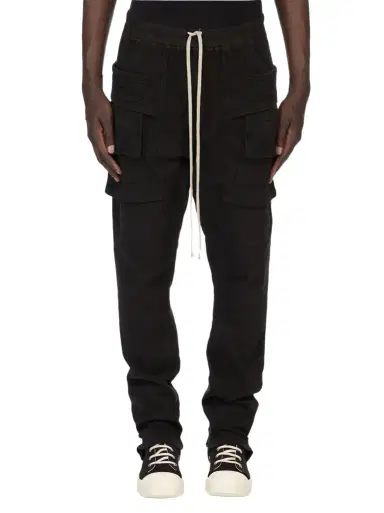 RICK OWENS DRKSHDW Creatch Cargo Drawstring | Thumbnail 1 RICK OWENS DRKSHDW Creatch Cargo Drawstring | Thumbnail 1