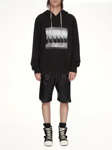 RICK OWENS DRKSHDW Wide Pusher Shorts | Thumbnail 5 RICK OWENS DRKSHDW Wide Pusher Shorts | Thumbnail 5