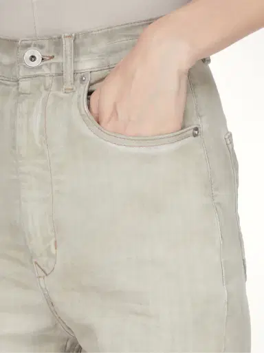 RICK OWENS DRKSHDW Bolan Bootcut in Sand Beige | Thumbnail 2 RICK OWENS DRKSHDW Bolan Bootcut in Sand Beige | Thumbnail 2