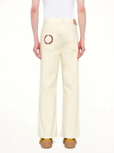 KidSuper Kidsuper X Mercedes Benz Work Pants in Cream Beige | Thumbnail 5 KidSuper Kidsuper X Mercedes Benz Work Pants in Cream Beige | Thumbnail 5