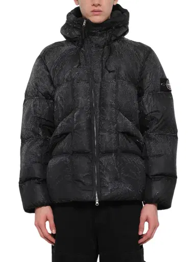 Stone Island 4100062 Hand Sprayed Reflective Puffer | Thumbnail 1 Stone Island 4100062 Hand Sprayed Reflective Puffer | Thumbnail 1
