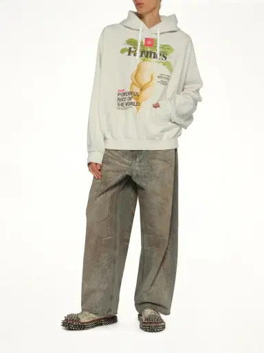 DOUBLET Farmes Magazine Cover Hoodie | Thumbnail 4 DOUBLET Farmes Magazine Cover Hoodie | Thumbnail 4