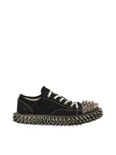 DOUBLET Dirty Spike Toe Cap Canvas Sneaker | Thumbnail 1 DOUBLET Dirty Spike Toe Cap Canvas Sneaker | Thumbnail 1