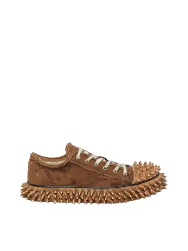 DOUBLET Dirty Spike Toe Cap Canvas Sneaker | Thumbnail 1 DOUBLET Dirty Spike Toe Cap Canvas Sneaker | Thumbnail 1