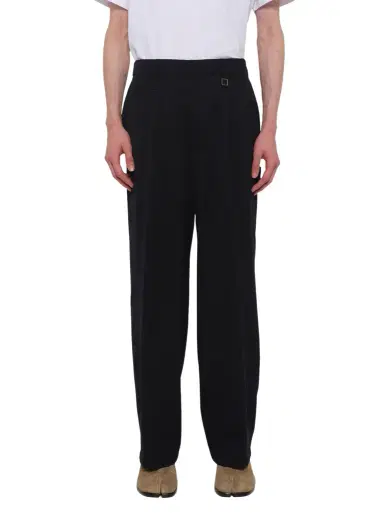 WOOYOUNGMI Wool Pleat Trouser | Thumbnail 1 WOOYOUNGMI Wool Pleat Trouser | Thumbnail 1