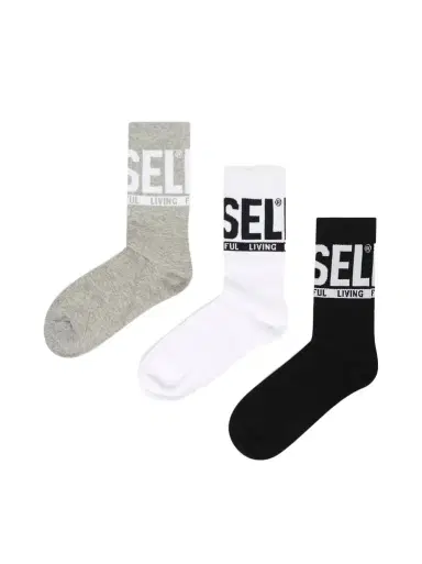 Diesel Skm-ray-threepack Socks | Thumbnail 1 Diesel Skm-ray-threepack Socks | Thumbnail 1