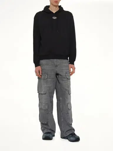 Diesel S-norm-hood-iod Hoodie | Thumbnail 4 Diesel S-norm-hood-iod Hoodie | Thumbnail 4