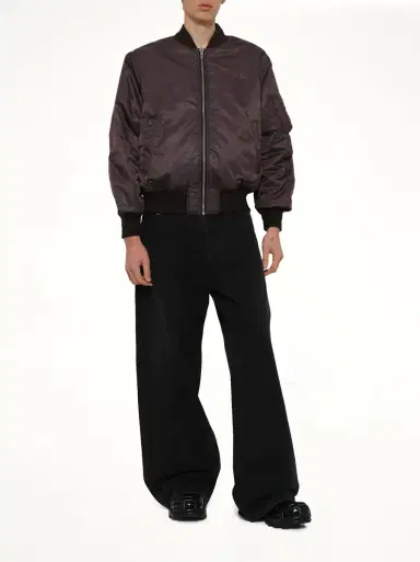 Diesel W-type-d1 Bomber Jacket in Brown Black | Thumbnail 4 Diesel W-type-d1 Bomber Jacket in Brown Black | Thumbnail 4
