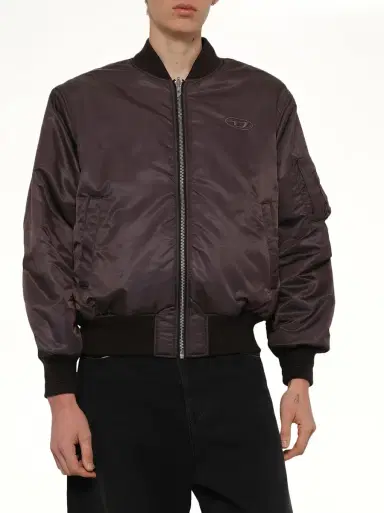 Diesel W-type-d1 Bomber Jacket in Brown Black | Thumbnail 6 Diesel W-type-d1 Bomber Jacket in Brown Black | Thumbnail 6