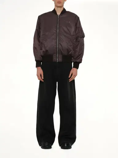 Diesel W-type-d1 Bomber Jacket in Brown Black | Thumbnail 7 Diesel W-type-d1 Bomber Jacket in Brown Black | Thumbnail 7