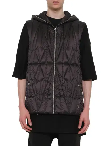 Rick Owens Rick Owens x Moncler Geocamo Ziplock Vest | Thumbnail 1 Rick Owens Rick Owens x Moncler Geocamo Ziplock Vest | Thumbnail 1
