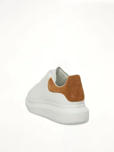 Alexander McQueen Larry Oversized Sneaker in White/tan | Thumbnail 2 Alexander McQueen Larry Oversized Sneaker in White/tan | Thumbnail 2