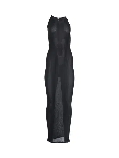 Givenchy Halter Long Silk Dress | Thumbnail 1 Givenchy Halter Long Silk Dress | Thumbnail 1