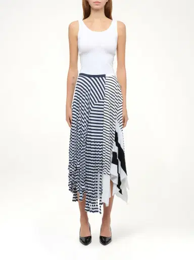 Loewe Stripe Jersey Skirt | Thumbnail 4 Loewe Stripe Jersey Skirt | Thumbnail 4