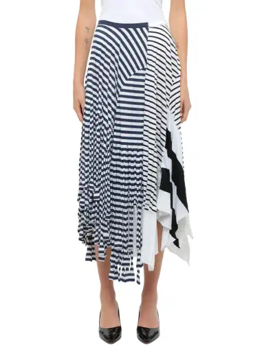 Loewe Stripe Jersey Skirt | Thumbnail 1 Loewe Stripe Jersey Skirt | Thumbnail 1